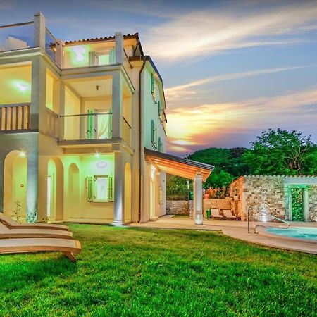 Villa Demetra Mit Infinity Pool Und Billiard Motovun Exterior foto